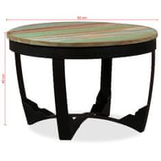 Vidaxl Príručný stolík, recyklovaný masív 60x40 cm
