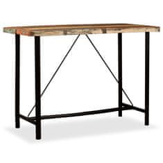 Petromila vidaXL Barový stôl, recyklovaný masív 150x70x107 cm