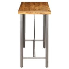 Petromila vidaXL Barový stôl, masívne recyklované teakové drevo, 120x58x106 cm