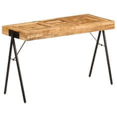 Vidaxl Písací stôl 118x50x75 cm masívne mangovníkové drevo