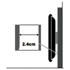 Value Držiak pre LCD TV na stenu, 32-60'', max 80kg, VESA do 700x500mm, tenký profil 25mm