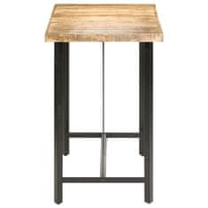 Petromila vidaXL Barový stôl 150x70x107 cm surové mangovníkové drevo