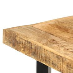 Petromila vidaXL Barový stôl 150x70x107 cm surové mangovníkové drevo