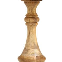 Petromila vidaXL Okrúhly bočný stôl 43x43x66 cm masívne mangovníkové drevo