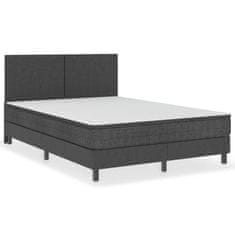 Vidaxl Rám na boxspring posteľ, sivý, látka 180x200 cm