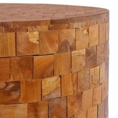 Petromila vidaXL Konferenčný stolík 60x60x35 cm masívne teakové drevo