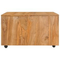 Petromila vidaXL Konferenčný stolík 80x80x40 cm masívne teakové drevo