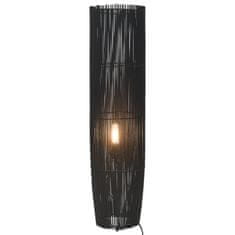 Vidaxl Stojanová lampa vŕba čierna 72 cm E27