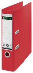 LEITZ Zakladač pákový "180 Recycle", červená, 80 mm, A4, kartón, 10180025