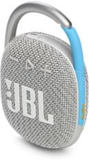 JBL Clip 4 ECO, biela