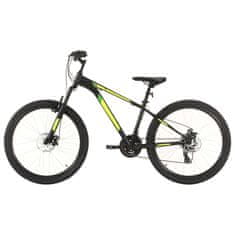 Vidaxl Horský bicykel 21 rýchlostí 27,5" koleso 38 cm rám čierny