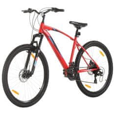 Vidaxl Horský bicykel 21 rýchlostí 29" koleso 48 cm rám červený