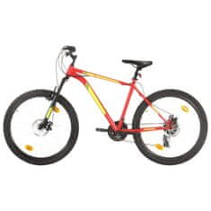 Petromila vidaXL Horský bicykel 21 rýchlostí 27,5" koleso 50 cm rám červený