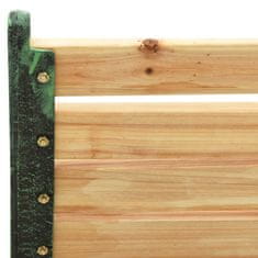 Petromila vidaXL Záhradná lavička 123 cm liatina a jedľové drevo