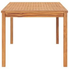 Petromila vidaXL Záhradný jedálenský stôl 180x90x77 cm teakový masív