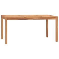 Petromila vidaXL Záhradný jedálenský stôl 160x80x77 cm teakový masív