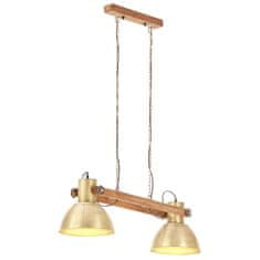 Petromila vidaXL Industriálna závesná lampa 25 W mosadzná 109 cm E27