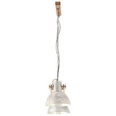 Vidaxl Industriálna závesná lampa 25 W strieborná 109 cm E27