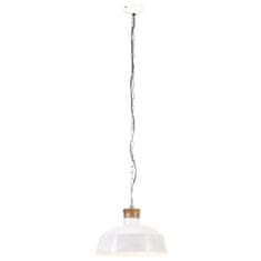 Petromila vidaXL Industriálna závesná lampa 42 cm, biela E27