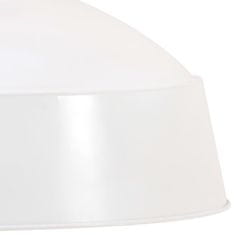 Petromila vidaXL Industriálna závesná lampa 58 cm, biela E27