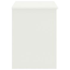 Petromila vidaXL Nočné stolíky 2 ks biele 35x30x40 cm borovicový masív