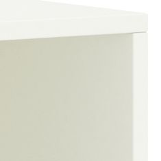 Petromila vidaXL Nočné stolíky 2 ks biele 35x30x40 cm borovicový masív