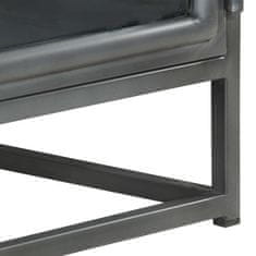 Petromila vidaXL Nočný stolík sivý 40x30x50 cm akáciový masív