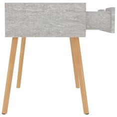 Petromila vidaXL Nočné skrinky 2 ks, betónovo sivé 40x40x56 cm, kompozitné drevo