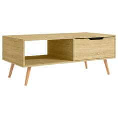 Petromila vidaXL Konferenčný stolík, dub sonoma 100x49,5x43 cm, kompozitné drevo