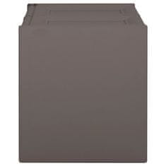 Petromila vidaXL Box na vankúše sivý 86x40x42 cm 85 L