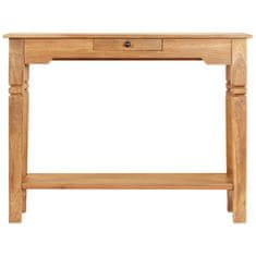 Vidaxl Konzolový stôl, 100x40x76 cm, masívne akáciové drevo