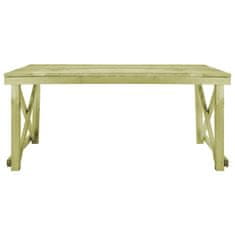 Petromila vidaXL Záhradný stôl 160x79x75 cm, drevo