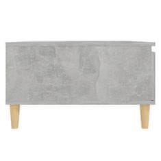 Petromila vidaXL Konferenčný stolík, betónovo sivý 90x60x35 cm, kompozitné drevo