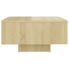 Vidaxl Konferenčný stolík dub sonoma 60x60x31,5 cm drevotrieska