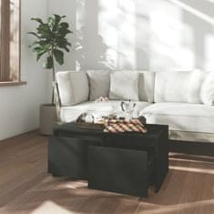 Vidaxl Konferenčný stolík čierny 90x50x41,5 cm drevotrieska