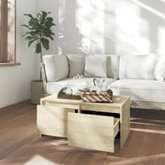 Petromila vidaXL Konferenčný stolík, dub sonoma 90x50x41,5 cm, kompozitné drevo