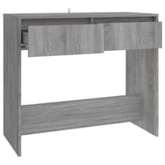 Petromila vidaXL Konzolový stolík, sivá sonoma 89x41x76,5 cm, kompozitné drevo