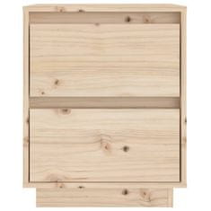 Vidaxl Nočný stolík, 40 x 35 x 50 cm, masívne borovicové drevo