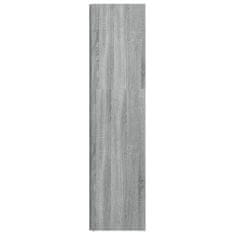Petromila vidaXL Rohová skrinka sivý dub sonoma 33x33x132 cm spracované drevo