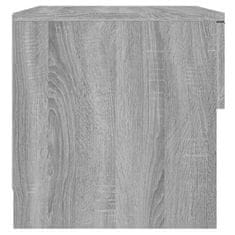 Petromila vidaXL Nočné stolíky 2 ks sivý dub sonoma spracované drevo