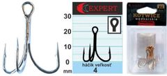 Expert Trojháčiky strieborný, č. 4 v balení: 6ks