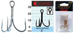 Expert Trojháčiky strieborný, č. 2 v balení: 6ks