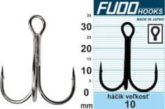 Fudo Trojháčiky Treble Hooks 1/0 - 4ks