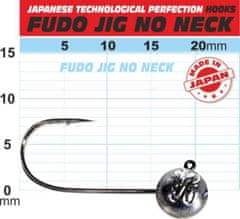Fudo 5ks jiggové hlavy bez krčka veľ.6 - 1g