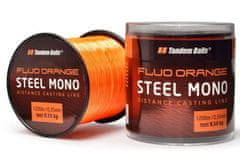 Tandem Baits Vlasec Steel Mono Fluo orange 1200m - 0,35mm