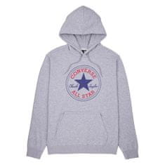 Converse Mikina sivá 193 - 197 cm/XXL Goto All Star Patch Pullover Hoodie