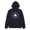 Converse Mikina čierna 193 - 197 cm/XXL Goto All Star Patch Pullover Hoodie