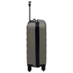 Petromila vidaXL Súprava cestovných kufrov s tvrdým krytom 2 ks antracitová ABS