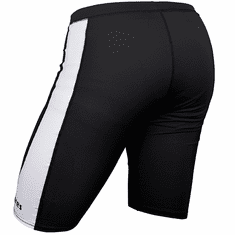 Mares Pánske lycrové nohavice RASHGUARD SHORTS, krátke biela/čierna 2XL