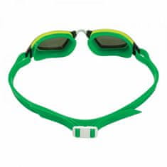 Michael Phelps Plavecké okuliare Xceed YELLOW / GREEN titánovo zrkadlový zorník zelená